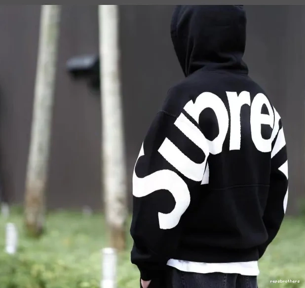 S HOODED L Back LOGO Grey M Big Sweatshirt Black BIG XL SWEATSHIRT JACQUARD Hoodie LOGO 0628